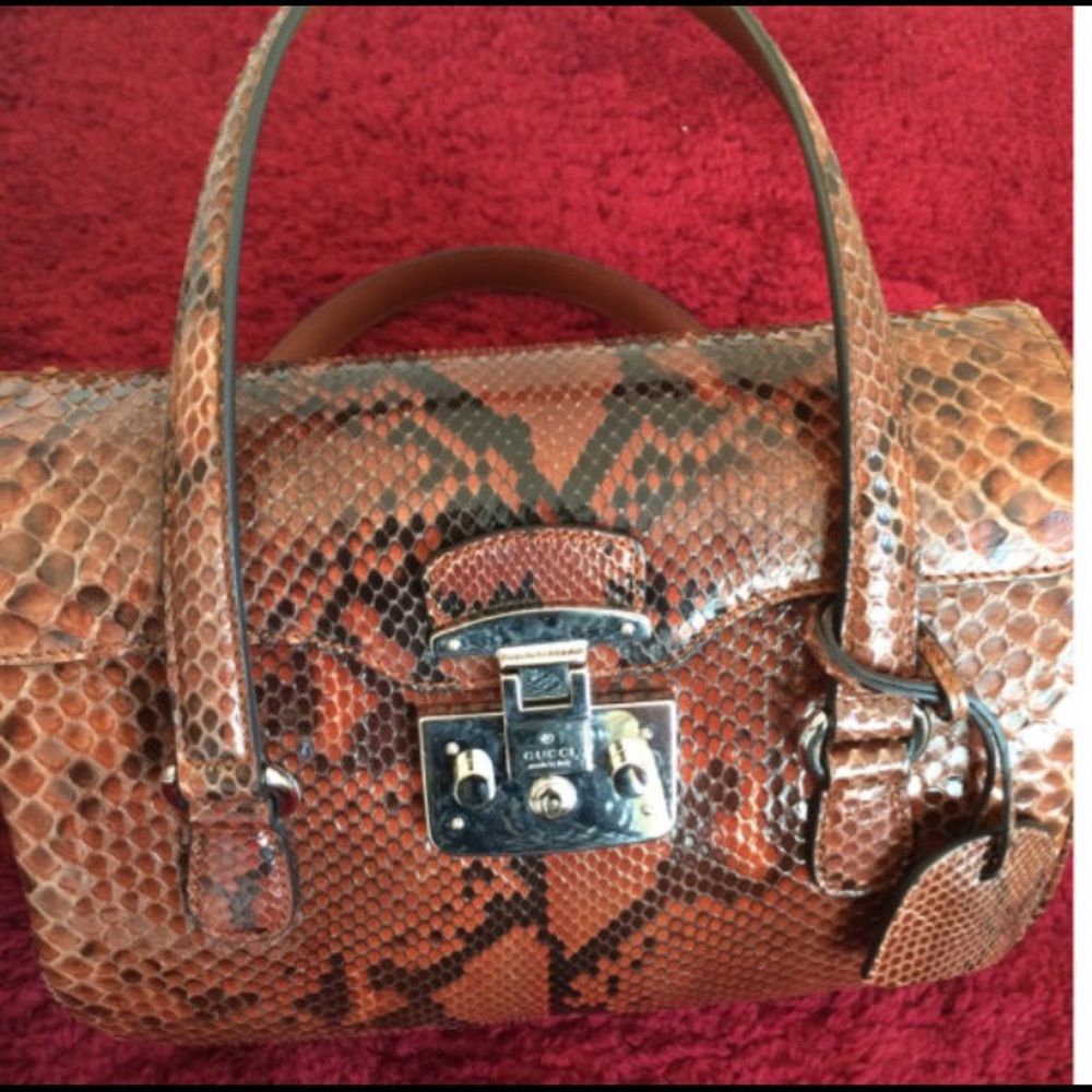 Gucci Real Python Bag - image 1